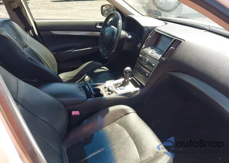 2012 Infiniti G25X z USA, uszkodzony, nr VIN JN1DV6AR3CM860915